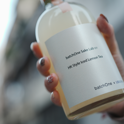 batchOne Sake Lab 01 -  HK Style Iced Lemon Tea Ver.2